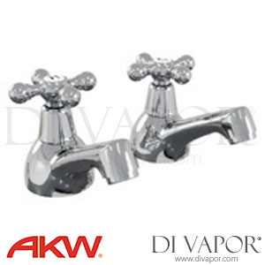 AKW 30815 Cross Head Bath Taps (Pair) Spare Parts