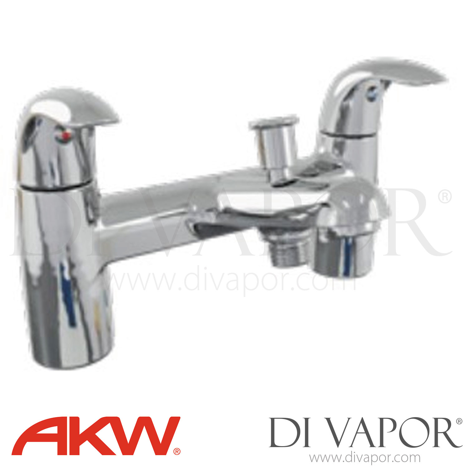 AKW 30816 Denova Bath Shower Mixer (Excluding Shower Kit) Spare Parts
