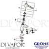 Grohe 30978000 Spare Diagram