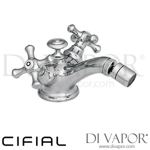 Cifial 31010EDHXXX Edwardian Bidet Monoblock with VDA 1F H/C Spare Parts