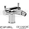 Cifial Techno 300 Monobloc Bidet Mixer Tap Spare Parts