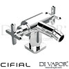 Cifial TX300 Bidet Monoblock 1F Spare Parts