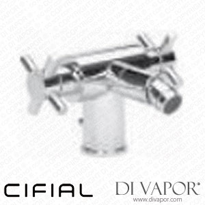 Cifial 31011TB Techno 300+ Monobloc Bidet Mixer with VDA/Pop-Waste Spare Parts