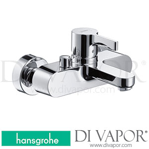 Hansgrohe 31040009 Metris S Single Lever Bath Mixer for Exposed Installation 2 Ticks >04/20 Spare Parts