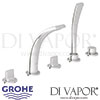 Grohe Ondus 5-Hole Bath Shower Combination Spare Parts