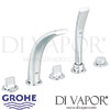 Grohe Ondus 5-Hole Bath Shower Combination Spare Parts