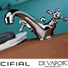 Cifial 31051AL Algarve Mono Basin Mixer Tap Spare Parts