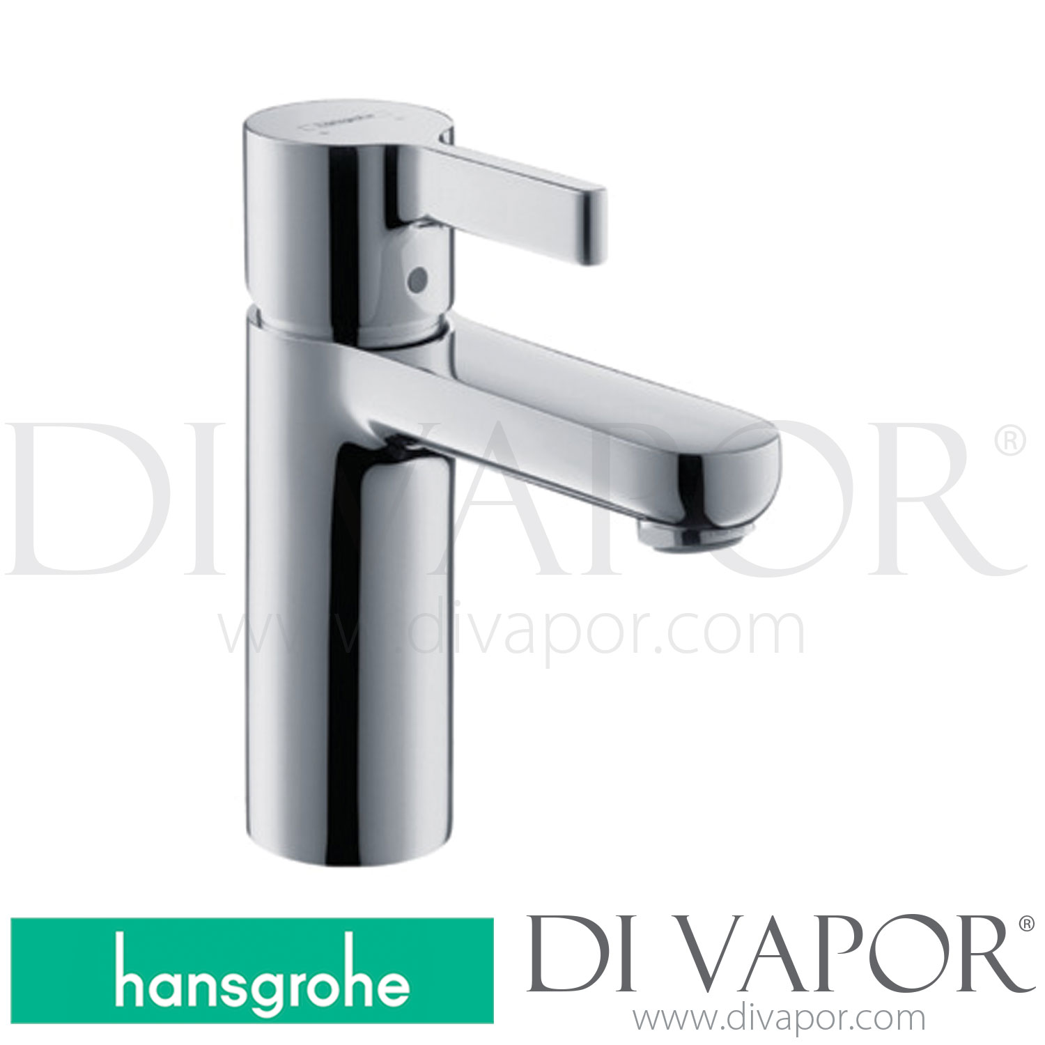 Hansgrohe 31447000 Metris S 4-Hole Rim-Mounted Manual Bath Mixer - View #10