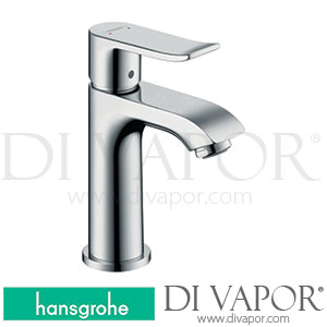 Hansgrohe 31088000 Metris Single Lever Basin Mixer 100 for Hand Washbasins with Pop-Up Waste Set 01/11 - 01/16 Spare Parts