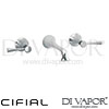 Cifial L Spout Wall-Mounted Washbasin Mixer 3F Spare Parts