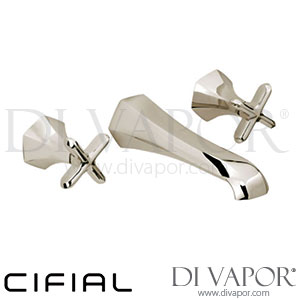 Cifial 31110HC Hexa Wall-Mounted Washbasin Mixer 3F Spare Parts