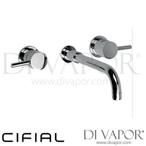 Cifial 31110TH Technovation 465 3 Hole Wall Basin Mixer Spare Parts