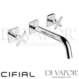 Cifial 31110TX Texa 3 Hole Wall Basin Mixer Tap Spare Parts
