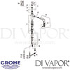 Grohe Eurodisc Cosmopolitan Single-Lever Sink Mixer Spares