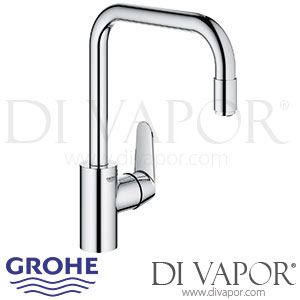 Grohe 31122004 Eurodisc Cosmopolitan Single-Lever Sink Mixer (1/2 Inch) Spare Parts