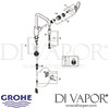 Grohe Eurodisc Cosmopolitan Single-Lever Sink Mixer Spares