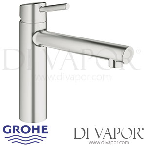 Grohe 31128DC1 Concetto Single-Lever Sink Mixer (1/2 Inch) Tap Spare Parts
