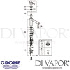 Grohe Concetto Single-Lever Sink Mixer Tap Spares