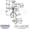 Grohe Concetto Single Lever Sink Mixer Kitchen Tap Dimensions