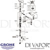Grohe Concetto Single Lever Sink Mixer Kitchen Tap Spares