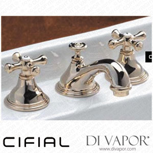 Cifial 31130EDQ Edwardian 3 Holes Basin Mixer Tap H/C Spare Parts