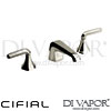 Cifial Hexa Sink Mixer 3F Spare Parts