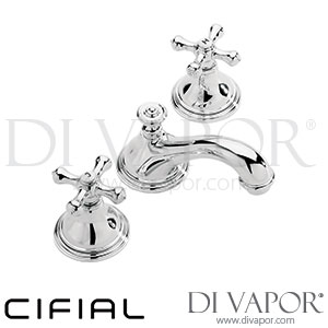 Cifial 31131ED Edwardian 3 Hole Deck Basin Mixer Tap Spare Parts