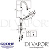 Grohe Concetto Single-Lever Sink Mixer DN 15 Tap Spares