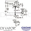 Grohe 31137000 Mixer Spare Diagram