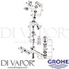 Grohe 31137000 Mixer Spare Tech Diagram