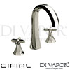 Cifial Hexa High Basin Mixer 3F Spare Parts