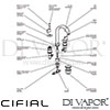 Cifial 31140M3 M3 Sink Mixer 3F Dimension