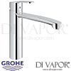 Grohe Eurostyle Cosmopolitan Single-Lever Sink Mixer Tap Spare Parts