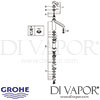 Grohe Eurostyle Cosmopolitan Single-Lever Sink Mixer Tap Spares