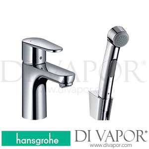 Hansgrohe 31165000 Talis E? Bidette 1Jet Hand Shower/ Talis E? Single Lever Basin Mixer Set 1.60 M 12/06 - 10/10 Spare Parts