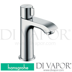 Hansgrohe 31166000 Metris Pillar Tap 100 for Cold Water Or Pre-Adjusted Water without Waste Set >01/11 Spare Parts