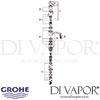 Grohe Eurosmart Cosmopolitan Single-Lever Sink Mixer Spares