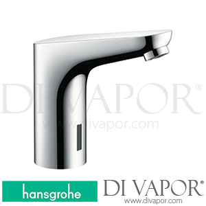 Hansgrohe 31172000 Focus Electronic Basin Mixer with Temperature Pre-Adjustment Battery Operation 02/16 - 04/21 Spare Parts