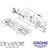Grohe 31199000 Mixer Spare Diagram