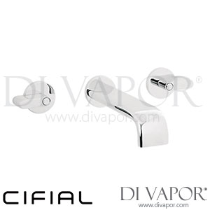 Cifial 31202M3 Techno M3 3H Wall Bath Filler Spare Parts