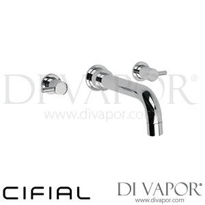 Cifial 31202TB Techno 300 3 Hole Wall Bath Set Spare Parts
