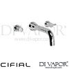 Cifial 31202TB Techno 300 3 Hole Wall Bath Set Spare Parts