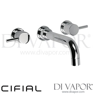 Cifial 31202TH Technovation 465 3 Hole Wall Bath Mixer Tap Spare Parts