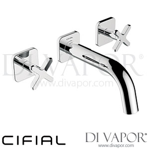Cifial 31202TX Texa 3 Hole Wall Bath Mixer Tap Spare Parts