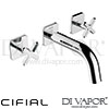 Cifial 31202TX Texa 3 Hole Wall Bath Mixer Tap Spare Parts