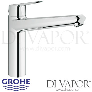 Grohe 31206002 Eurodisc Cosmopolitan Single-Lever Sink Mixer (1/2 Inch) Spare Parts