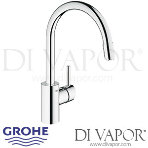 Grohe 31212001 Concetto Single-Lever Sink Mixer Spare Parts