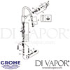 Grohe Concetto Single-Lever Sink Mixer Spares