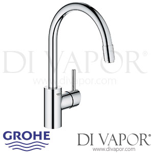 Grohe 31212003 Concetto Single-Lever Sink Mixer (1/2 Inch) Spare Parts