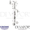 Grohe Concetto Single-Lever Sink Mixer Spares